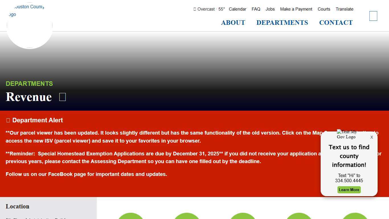 Revenue Commissioner's Office - Houston County, Alabama